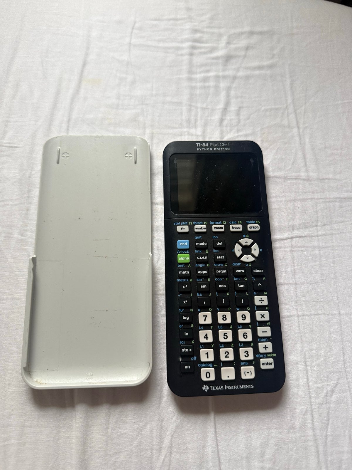 TI-84 Plus CE-T Python edition, Ophalen of Verzenden, Grafische rekenmachine, Gebruikt