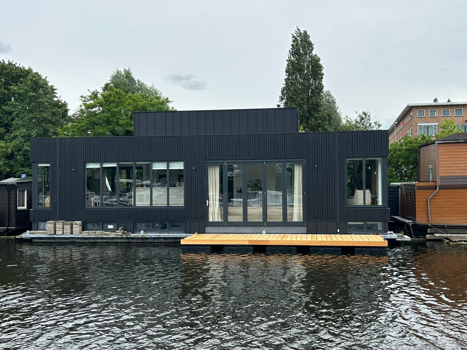 Drijvend terras nieuw en op maat, Tuin en Terras, Terrasdelen en Vlonders, Ophalen, Nieuw, Hout