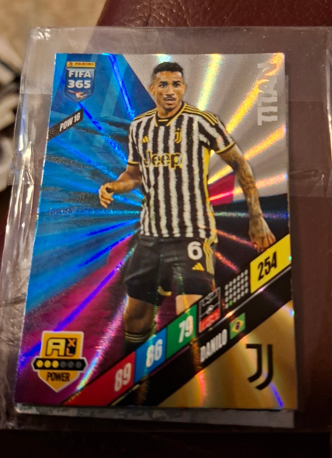 Kaartje FIFA 365 Danilo, Ophalen of Verzenden, Nieuw, Buitenlandse clubs, Poster, Plaatje of Sticker