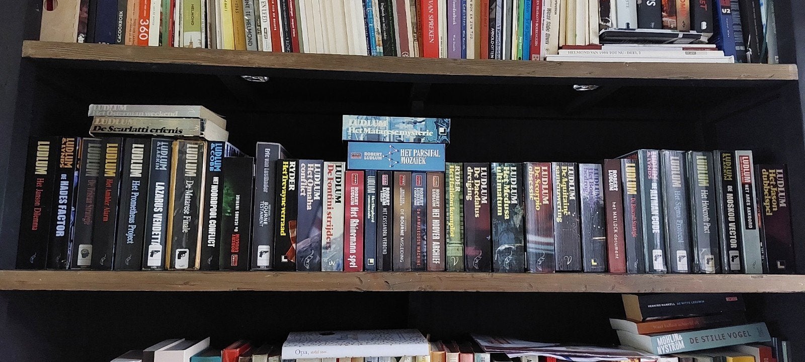 Grote collectie Robert Ludlum boeken - Thrillers, Ophalen of Verzenden, Gelezen, Robert Ludlum