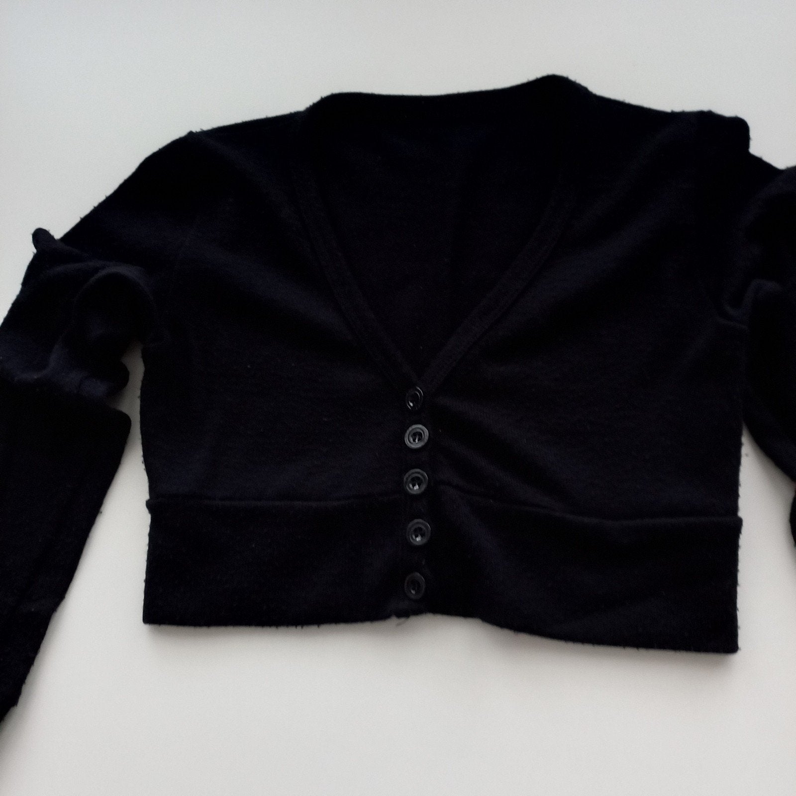 Bolero vestje met knopen maat S koopje nu, Ophalen of Verzenden, Gedragen, Maat 36 (S), Zwart