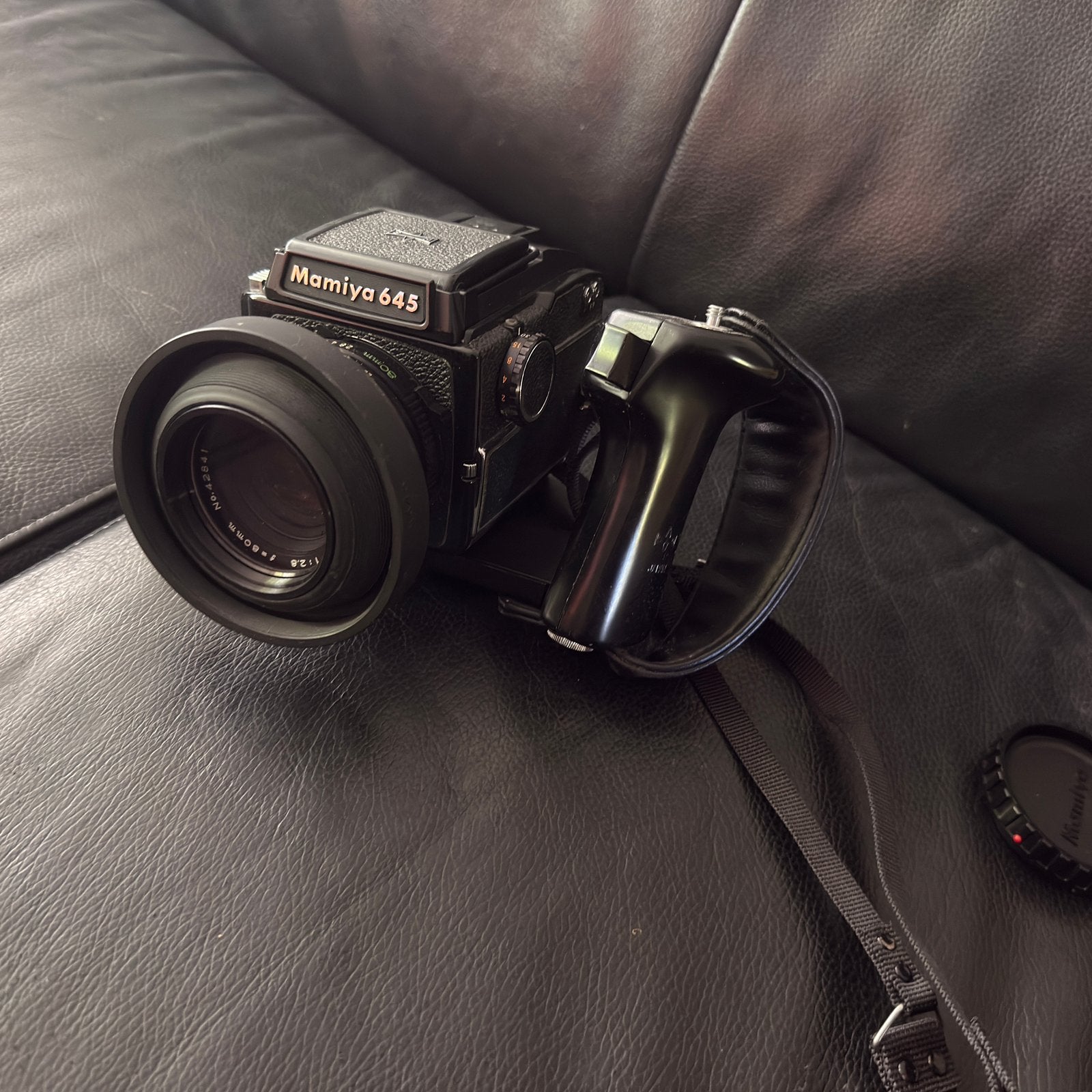 Mamiya 645 Camera 120, Inclusief suitcase and extra’s, Ophalen, Zo goed als nieuw, Spiegelreflex, Overige Merken