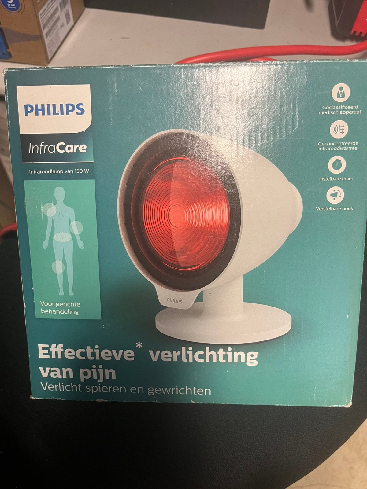 Infraroodlamp Philips, Witgoed en Apparatuur, Ophalen of Verzenden, Nieuw, Overige typen