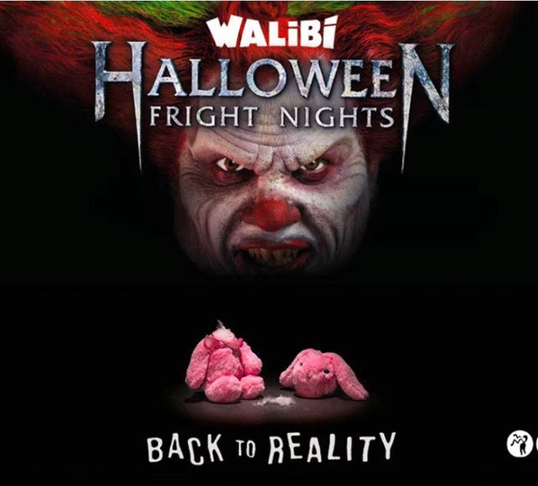 WALIBI FRIGHT NIGHT TICKET 2x 1nov, Twee personen