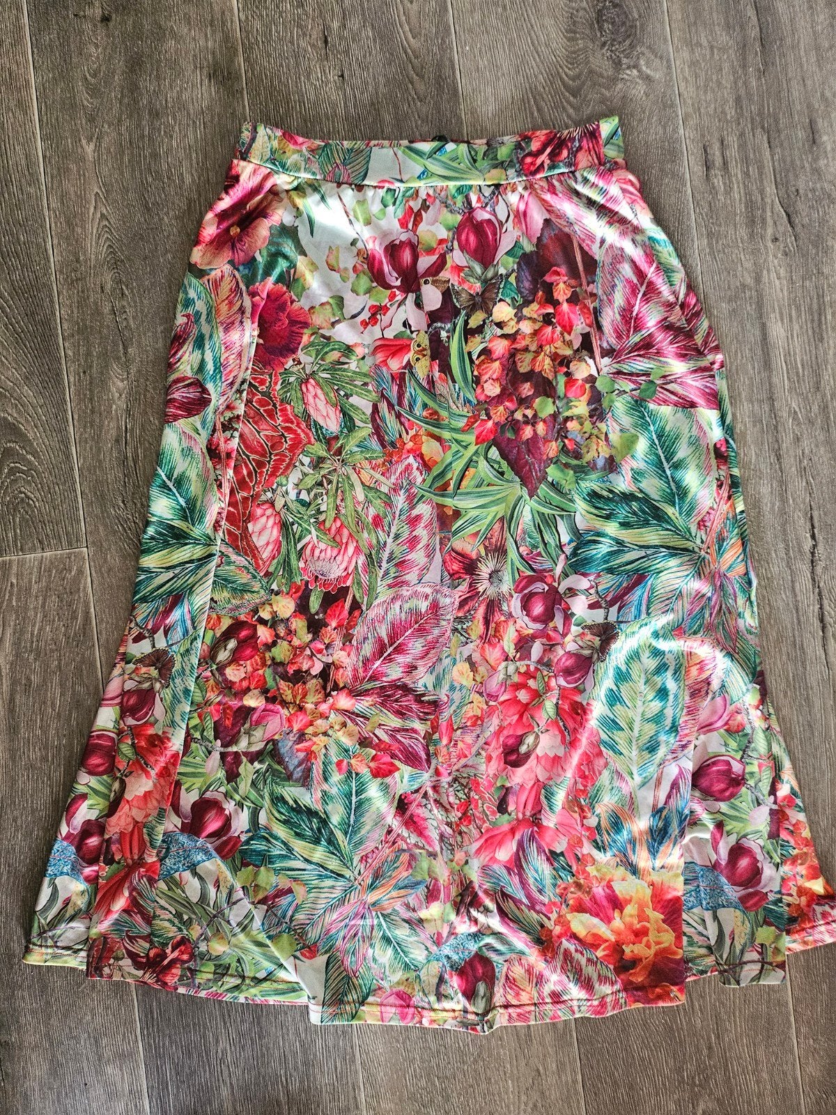 Smash! Bloemenprint Rok - Maat m, Maat 38/40 (M), Smash!, Meerkleurig, Ophalen of Verzenden
