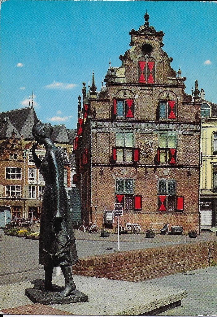 Y36 Ongelopen ansichtkaart nijmegen - mariken van nimweghen, Ophalen of Verzenden, 1980 tot heden, Ongelopen, Gelderland