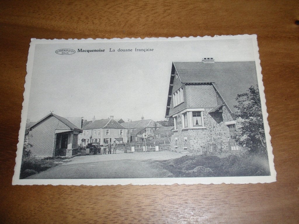Macquenoise  La douane Belgie, Verzenden, 1940 tot 1960, Ongelopen, Henegouwen