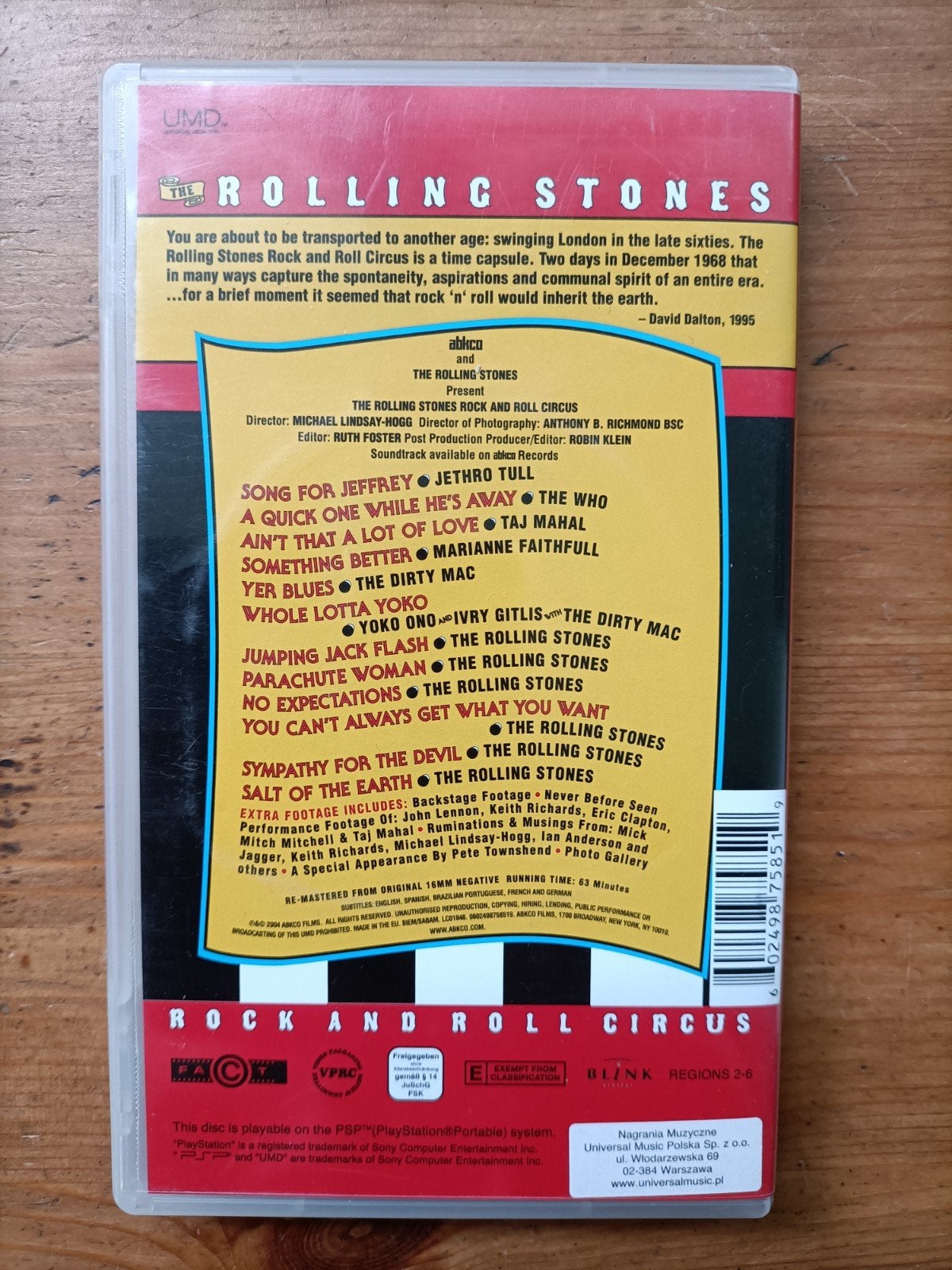 The Rolling Stones psp spel UMD, Ophalen of Verzenden, PSP