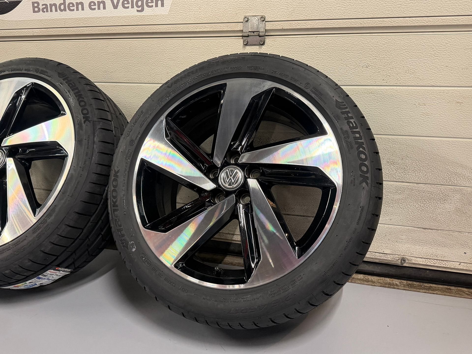 17inch Originele VW Milton Keynes Velgen 5x100 Polo A1 A2 Go, Auto-onderdelen, -, -, Banden en Velgen, 17 inch