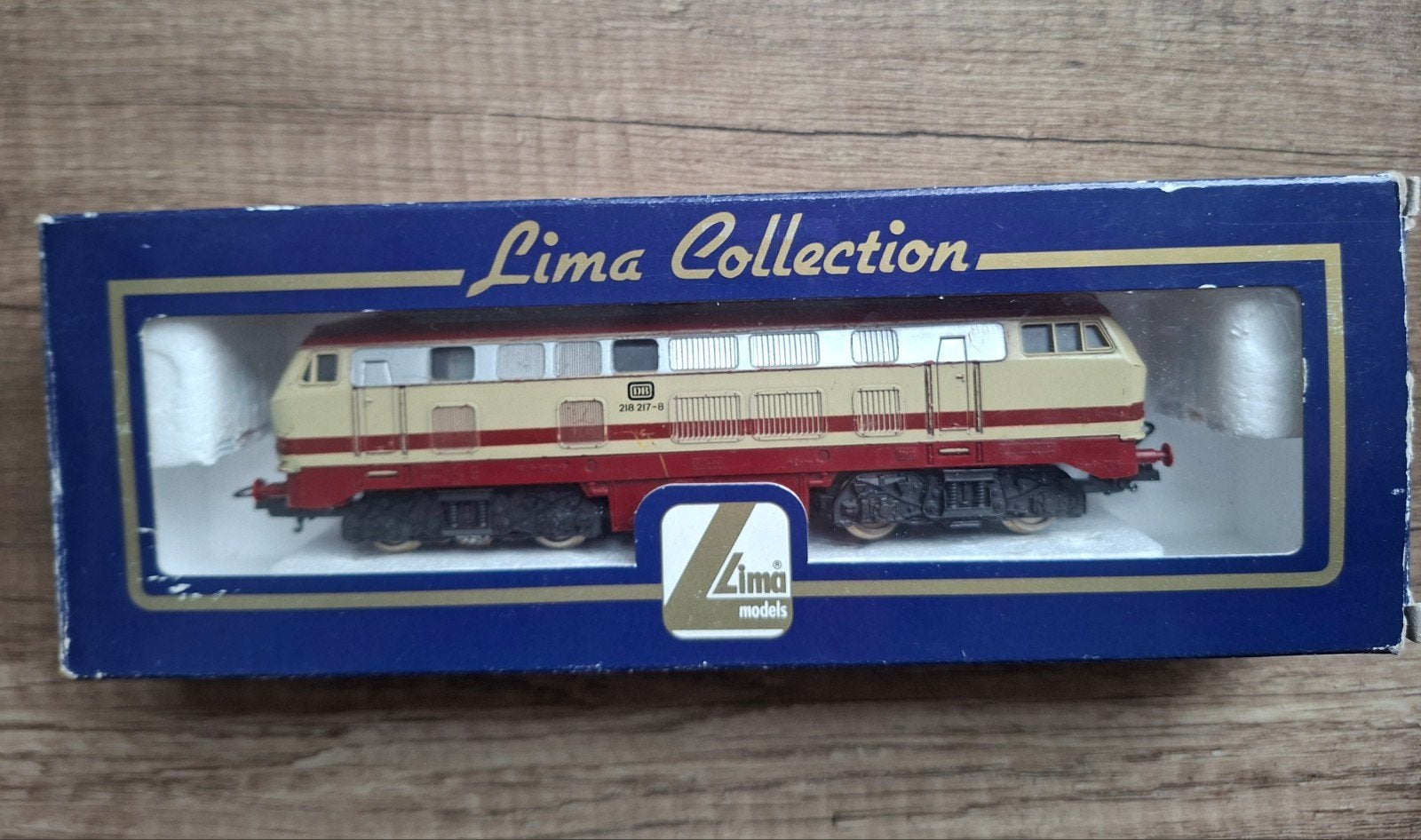 Lima dieselloc 1631 DB BR 218 217-8, Ophalen of Verzenden, Zo goed als nieuw, Analoog, Lima