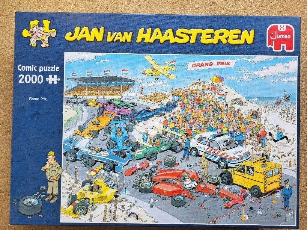 Jan van Haasteren - Grand Prix - 1999 stukjes, Ophalen of Verzenden, Meer dan 1500 stukjes, Zo goed als nieuw, Legpuzzel