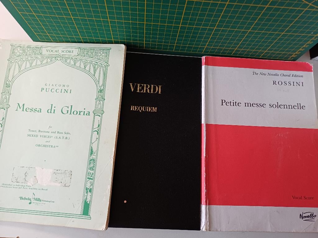Puccini, Verdi, Rossini pianouittrekseksel, Muziek en Instrumenten, Bladmuziek, Ophalen of Verzenden, Zo goed als nieuw, Artiest of Componist