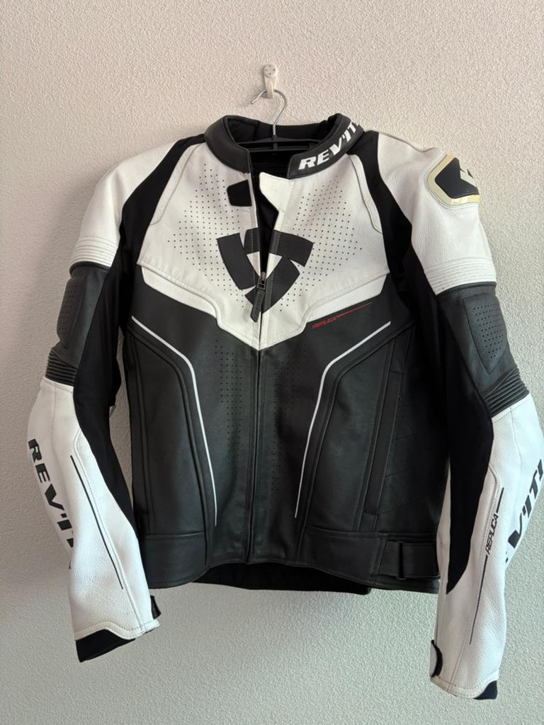 Heren motorpak 2 delig jas + broek merk Rev’it!, Motoren, Ophalen, Tweedehands, Heren, Combipak