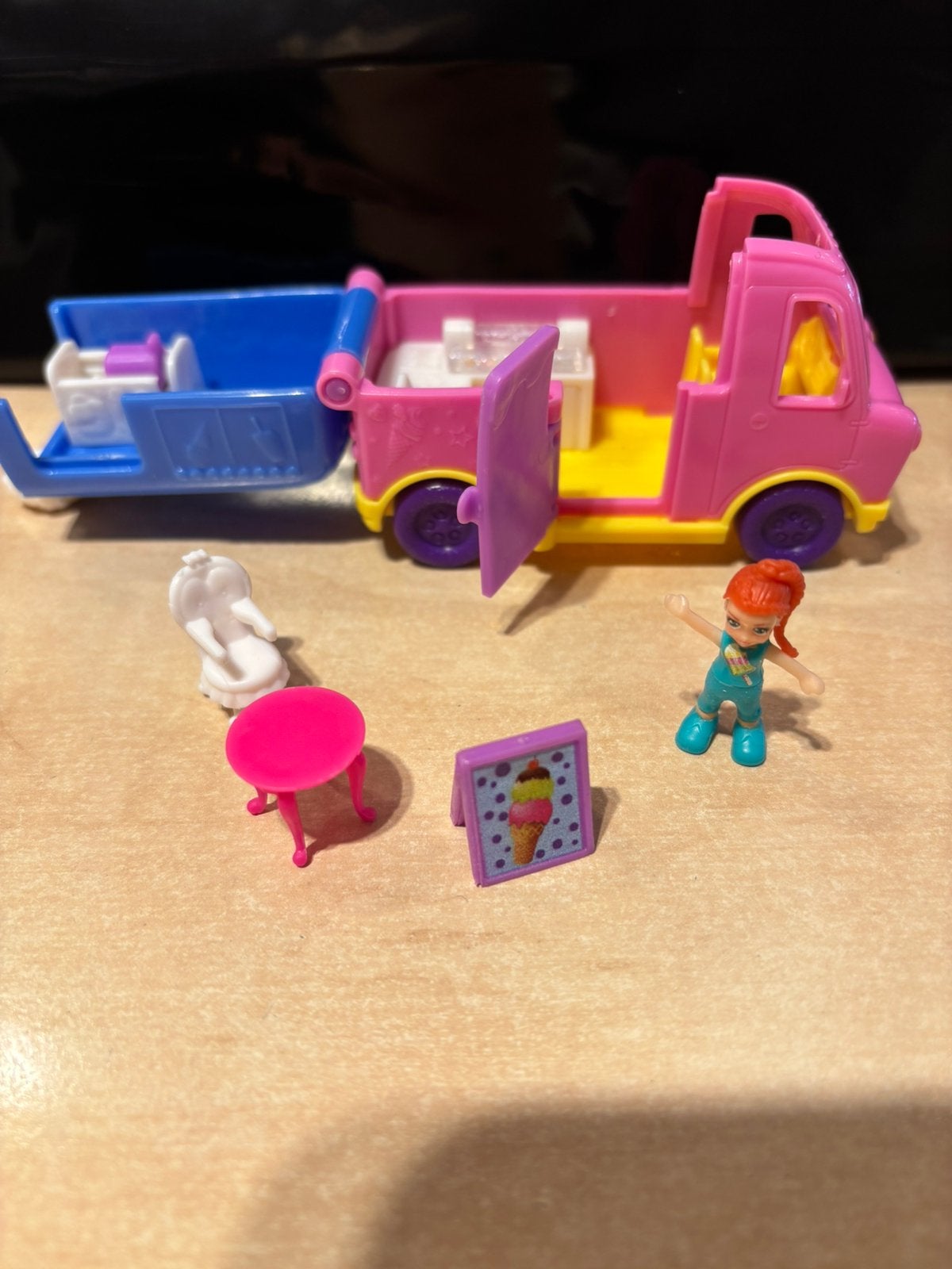 Polly pocket busje mattel vintage, Verzenden