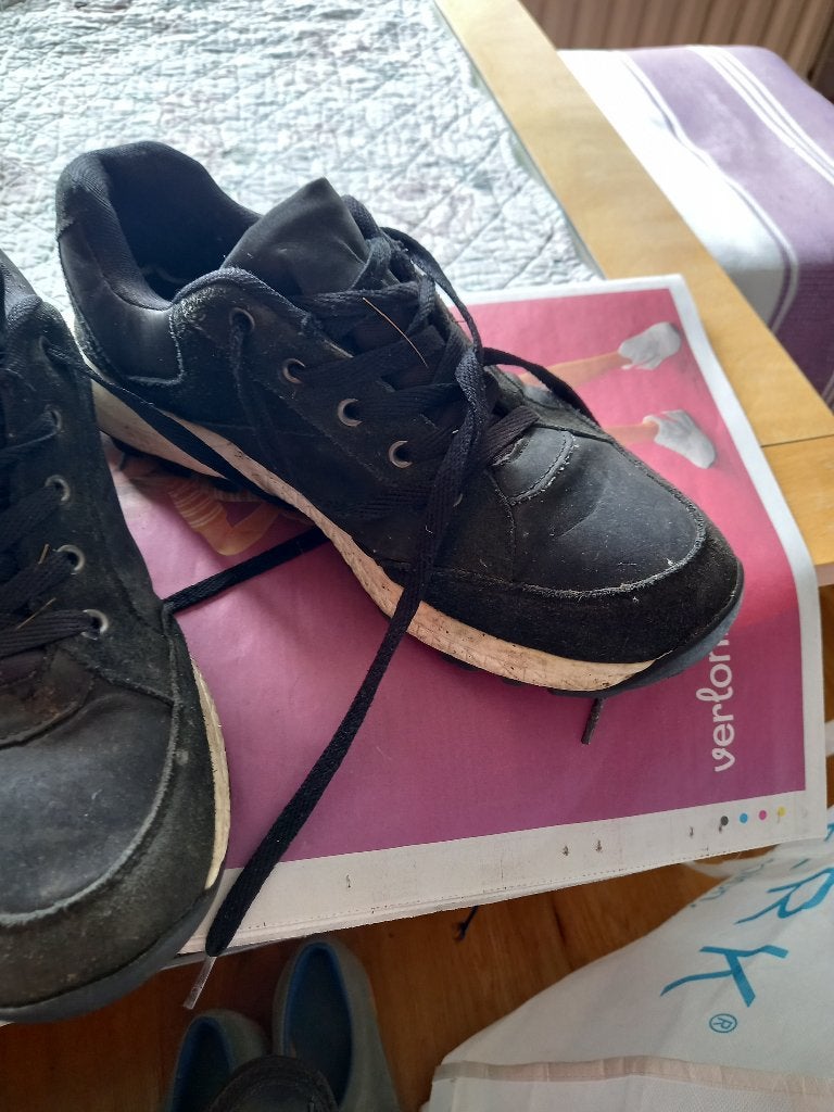 Schoenen maat 42, Zwart, Crane, Ophalen of Verzenden, Sneakers of Gympen
