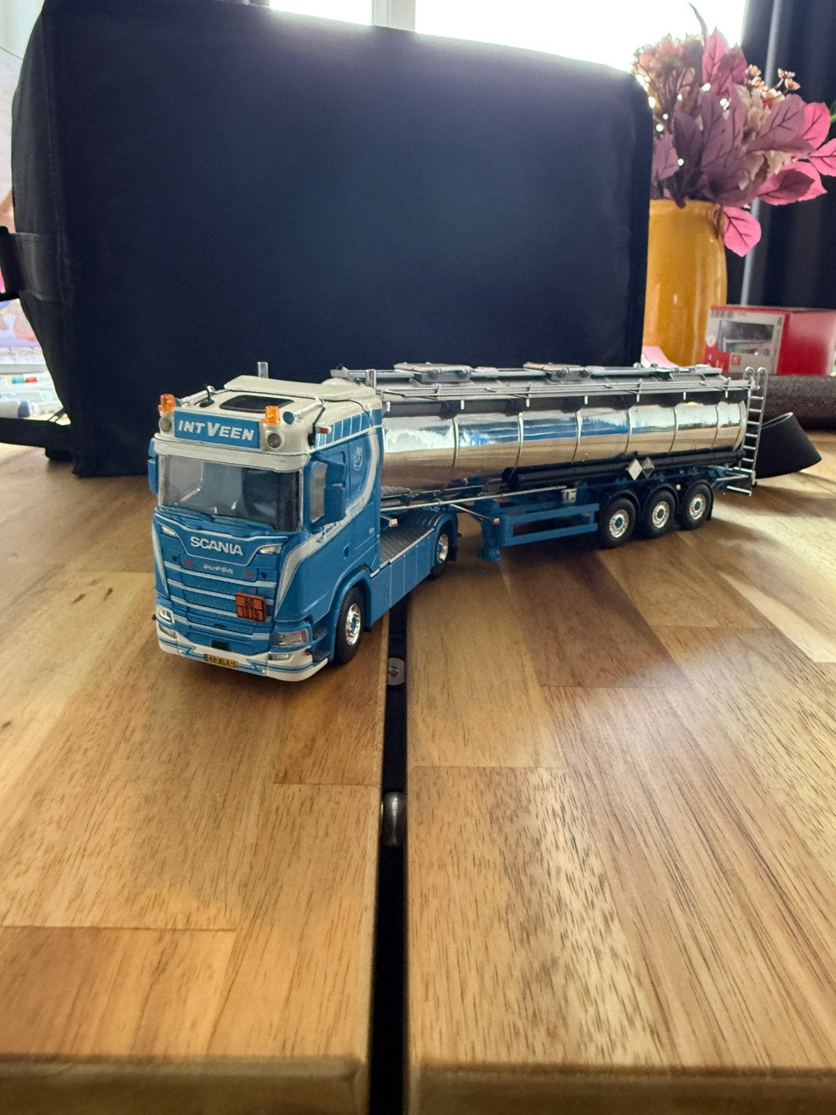 Tekno in t veen scania, Ophalen of Verzenden, Zo goed als nieuw, Bus of Vrachtwagen, Tekno