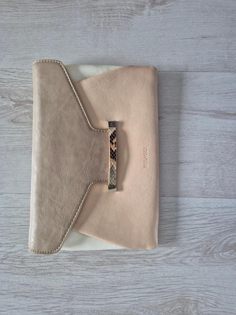 Bugatti Dames Tasje - Elegant en Stijlvol, Ophalen of Verzenden, Zo goed als nieuw, Beige, Avondtasje