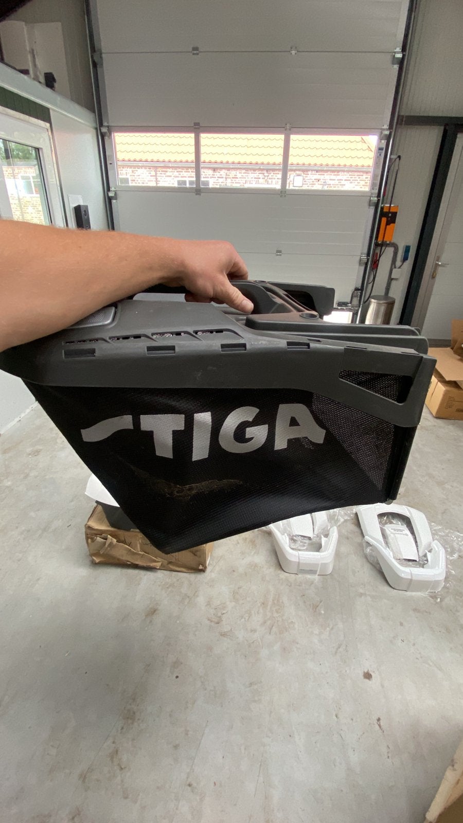 Stiga Combi grasopvangbak NIEUW | Opvangbak voor grasmaaier, Ophalen of Verzenden, Nieuw