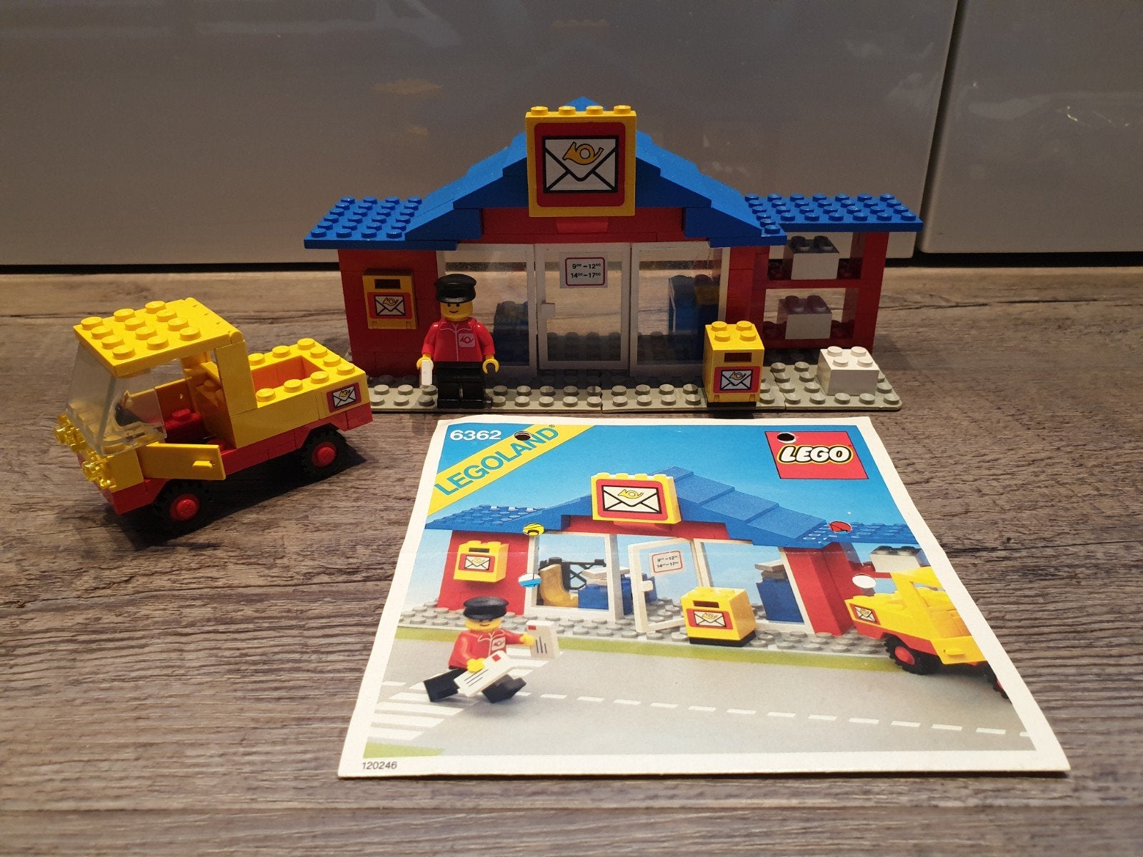 Vintage LEGO 6362 Postkantoor, Compleet, Gebruikt, Verzenden, Lego