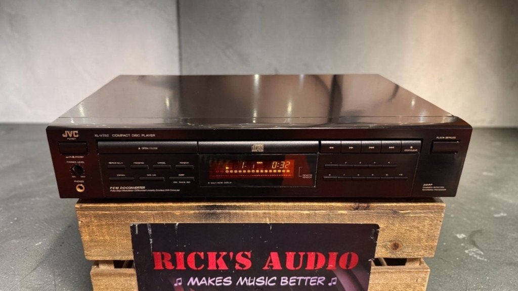 JVC XL-V252BK CD-Speler – Nagekeken & Getest – GARANTIE, JVC, DE KEMPEN 18 • BUDEL, Ophalen of Verzenden, Zo goed als nieuw