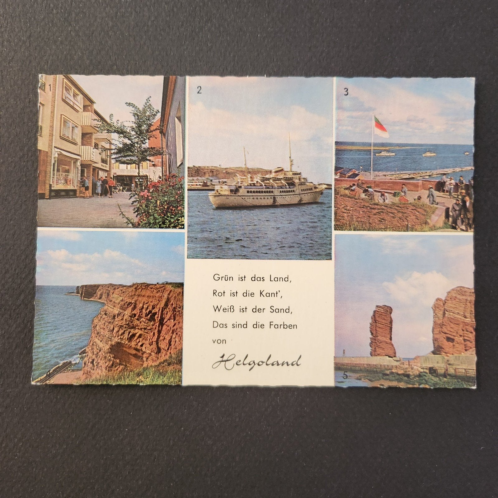 Vintage Ansichtkaart Helgoland - Duitsland, Verzenden, 1960 tot 1980, Ongelopen, Duitsland