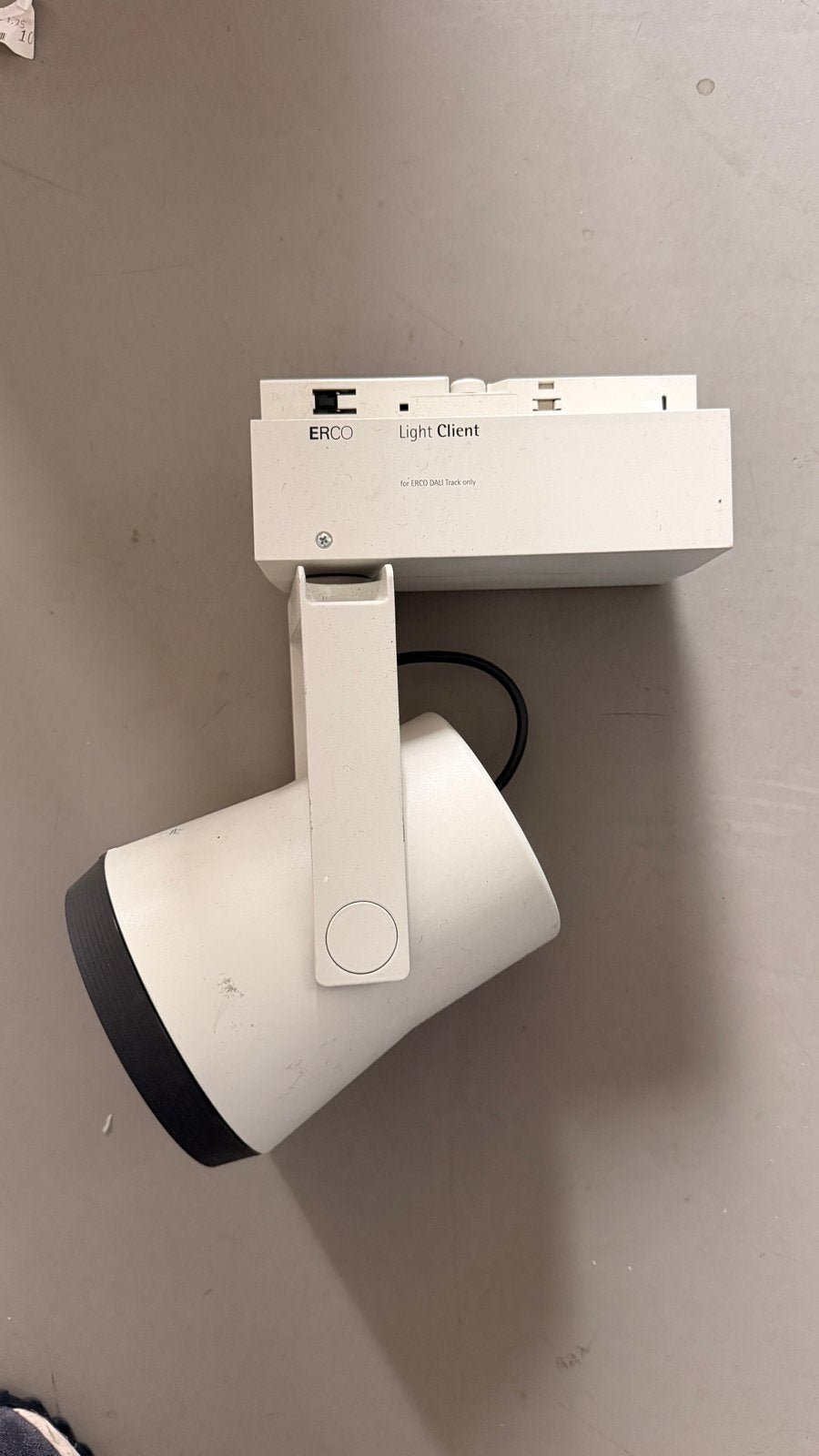 ERCO Light Client DALI Track Spots - Wit 9 stuks, Huis en Inrichting, Gebruikt, Metaal of Aluminium, Ophalen of Verzenden, Led