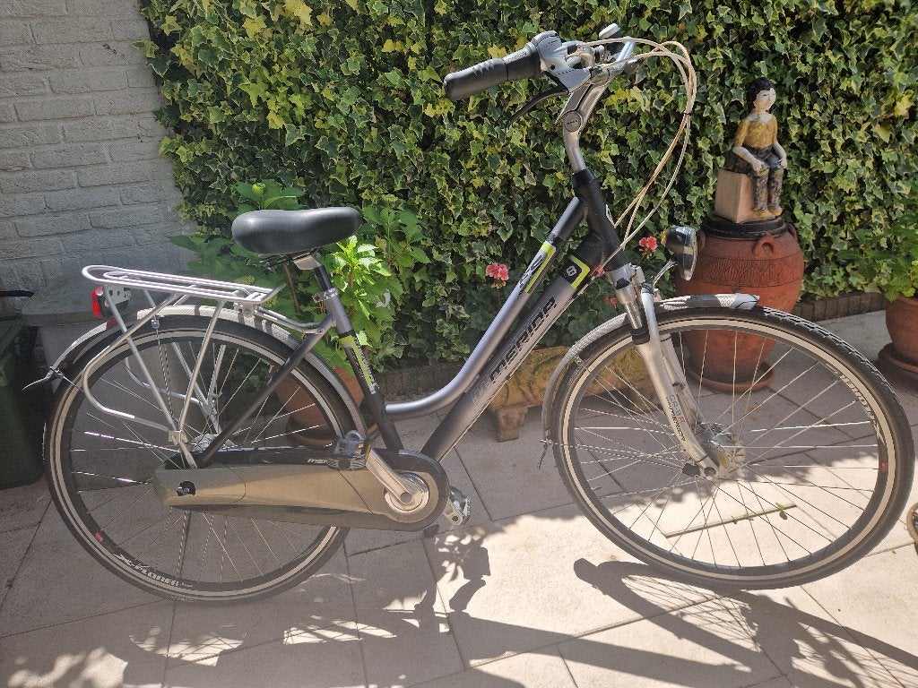 Damesfiets Merida kleine maat 53cm, Fietsen en Brommers, Fietsen | Dames | Damesfietsen, Versnellingen, Zo goed als nieuw, 50 tot 53 cm