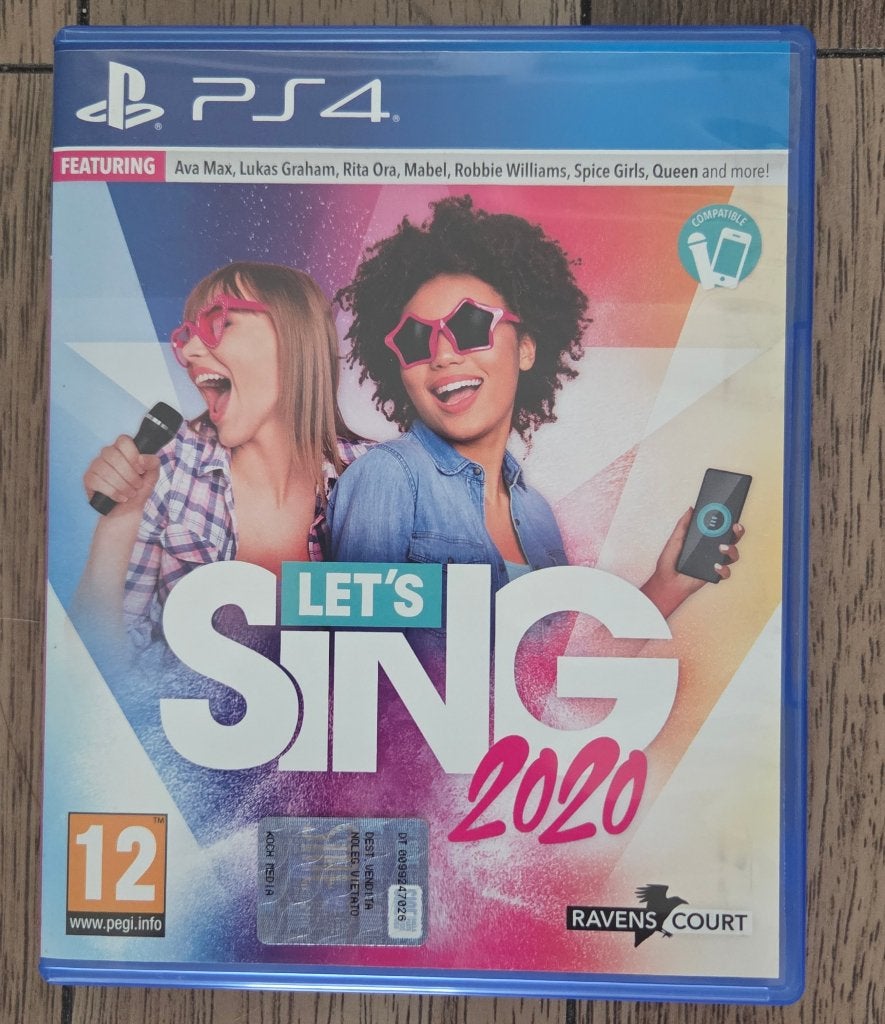 Let's Sing 2020 PS4 incl microfoon (Karaoke), Muziek, Gebruikt, Eén computer, Ophalen of Verzenden