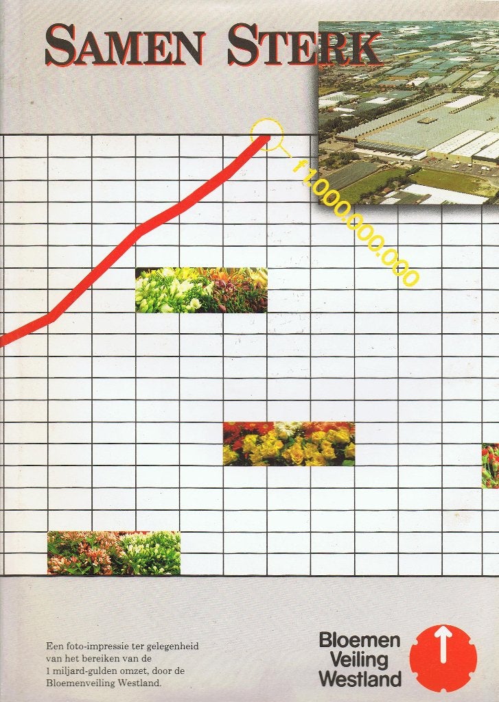 Samen Sterk  Bloemenveiling Westland  K1, Boeken, Geschiedenis | Stad en Regio, Ophalen of Verzenden, Zo goed als nieuw