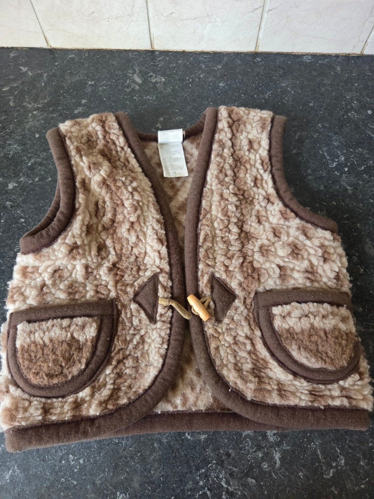 Alwero wollen vestje bodywarmer maat S, Ophalen of Verzenden, Gebruikt, Alwero, Jongen of Meisje