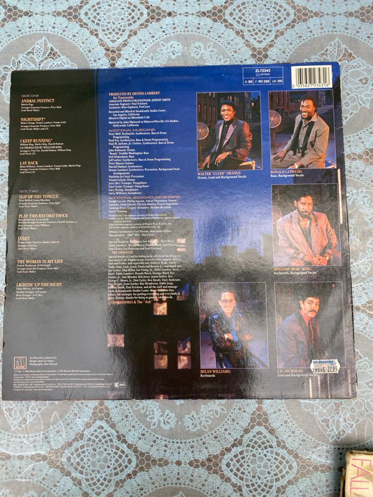 The Commodores - Nightshift LP (1985), Ophalen of Verzenden, Zo goed als nieuw