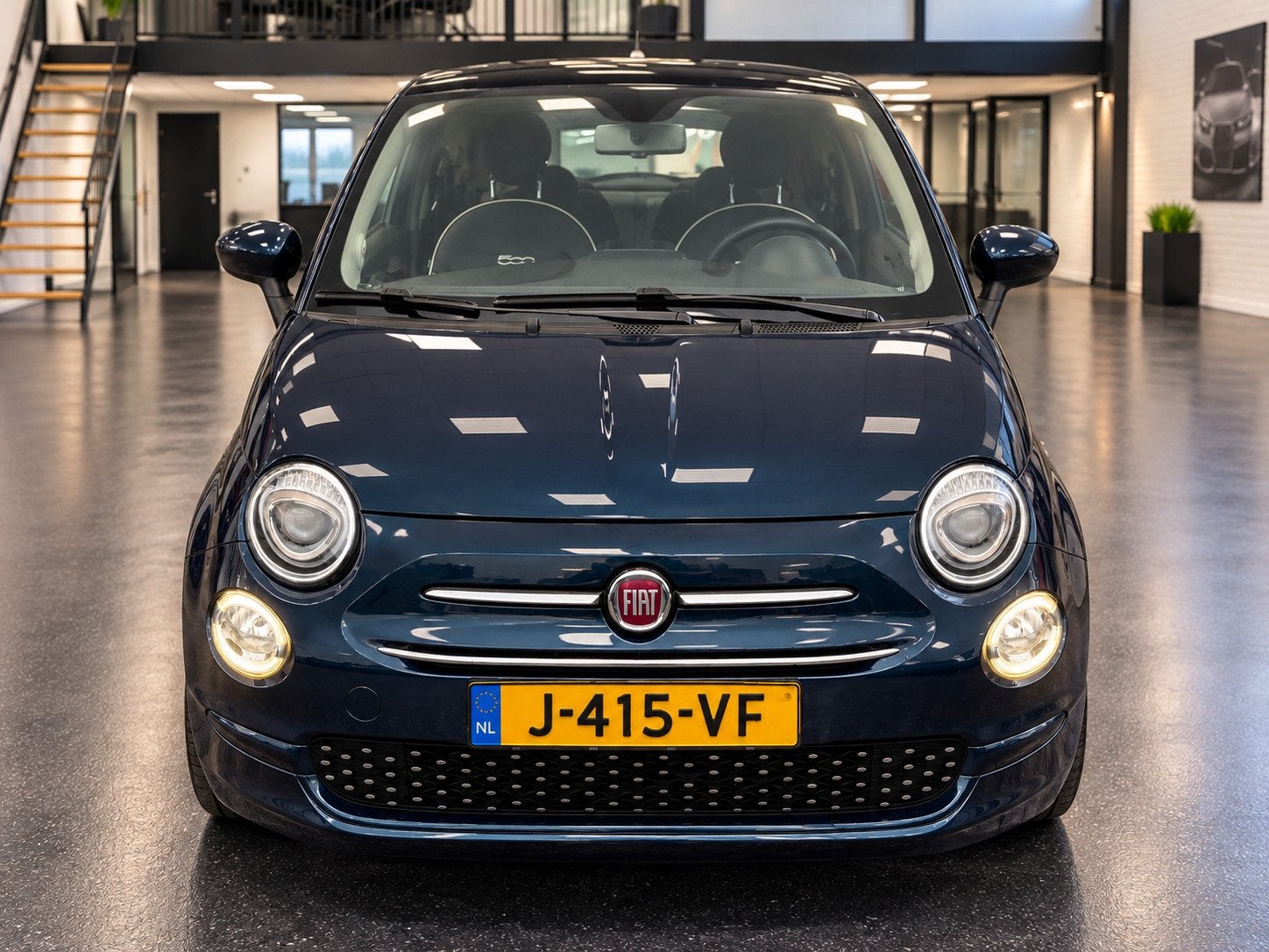Fiat 500 1.2 Lounge Xenon|Navi|Carplay|Navi|Cruicecontrol, Voorwielaandrijving, 972 kg, Gebruikt, 4 cilinders