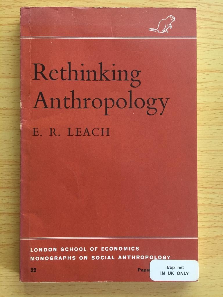 De kernvragen van de culturele/sociale antropologie, Ophalen of Verzenden, Gelezen, E.R. Leach