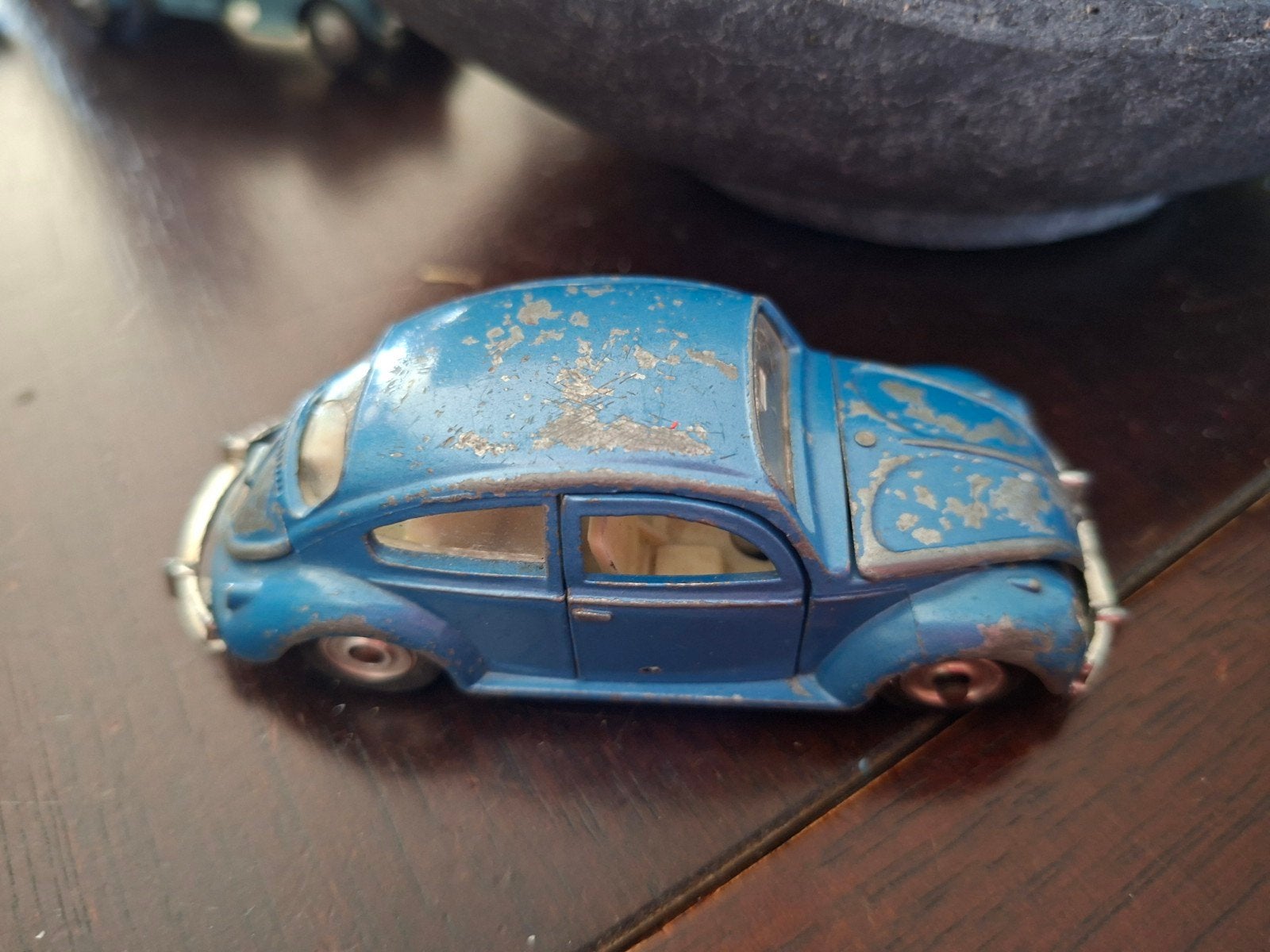 Dinky Toys Volkswagen Kever Deluxe - Vintage Speelgoedauto, Hobby en Vrije tijd, Ophalen of Verzenden