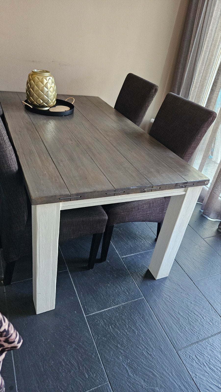 Henders en Hazel eettafel, salontafel en kast, Gebruikt, 100 tot 150 cm, Ophalen of Verzenden, 150 tot 200 cm