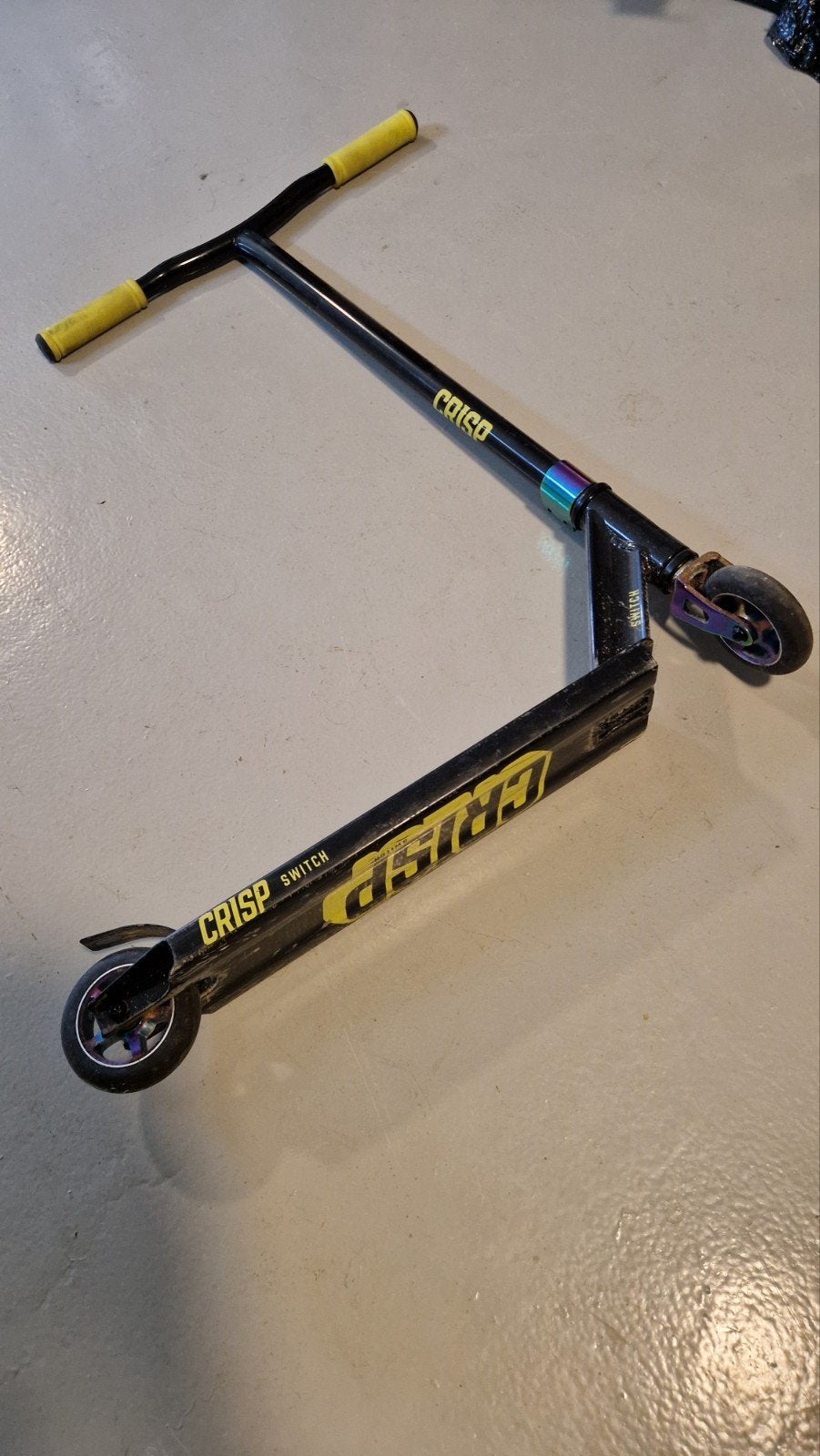 stuntstep crisp, Fietsen en Brommers, Ophalen, Gebruikt, Gewone step