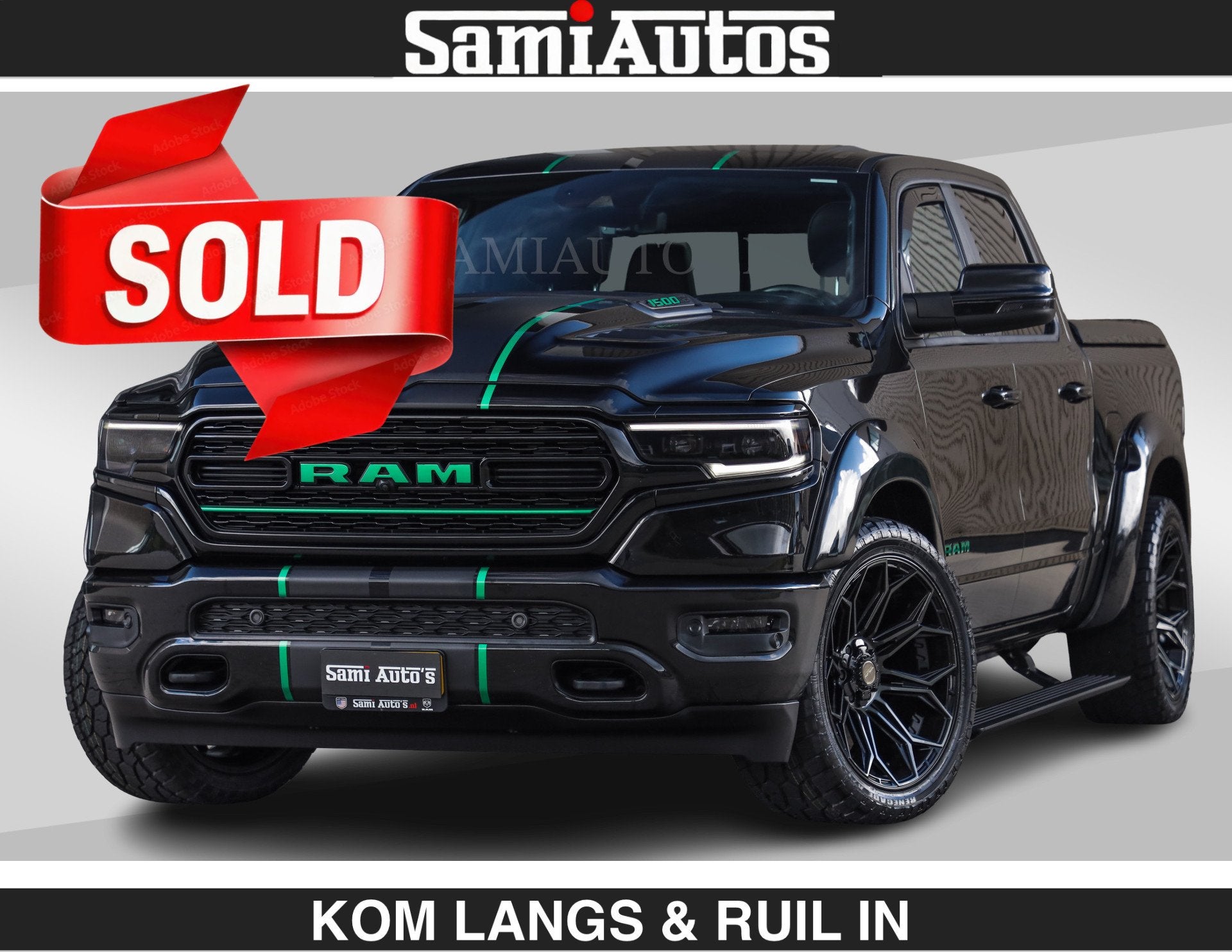 Dodge Ram HULK PACK | LIMITED 5.7 V8 HEMI | HUD | WIDE BODY, Automaat, Dealer onderhouden, Gebruikt, 5654 cc
