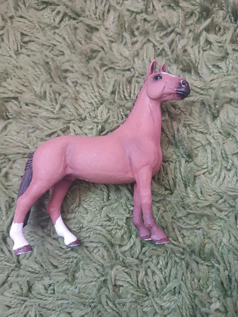 Schleich paard - Bruin paard met witte bles (2016), Ophalen of Verzenden, Zo goed als nieuw, Jongen of Meisje