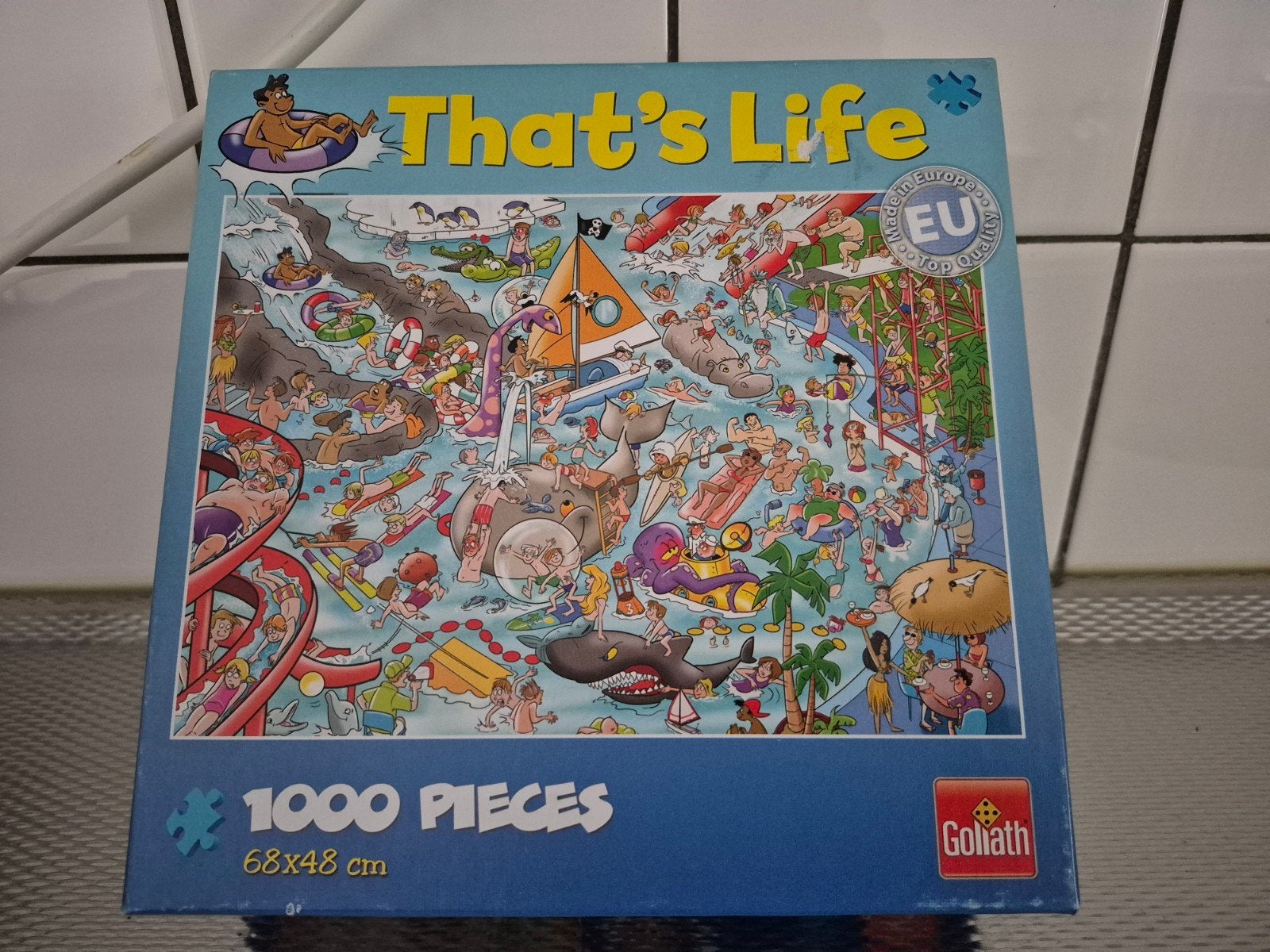 Goliath That's Life Legpuzzel 1000 stukjes, Ophalen of Verzenden, 500 t/m 1500 stukjes, Gebruikt, Legpuzzel