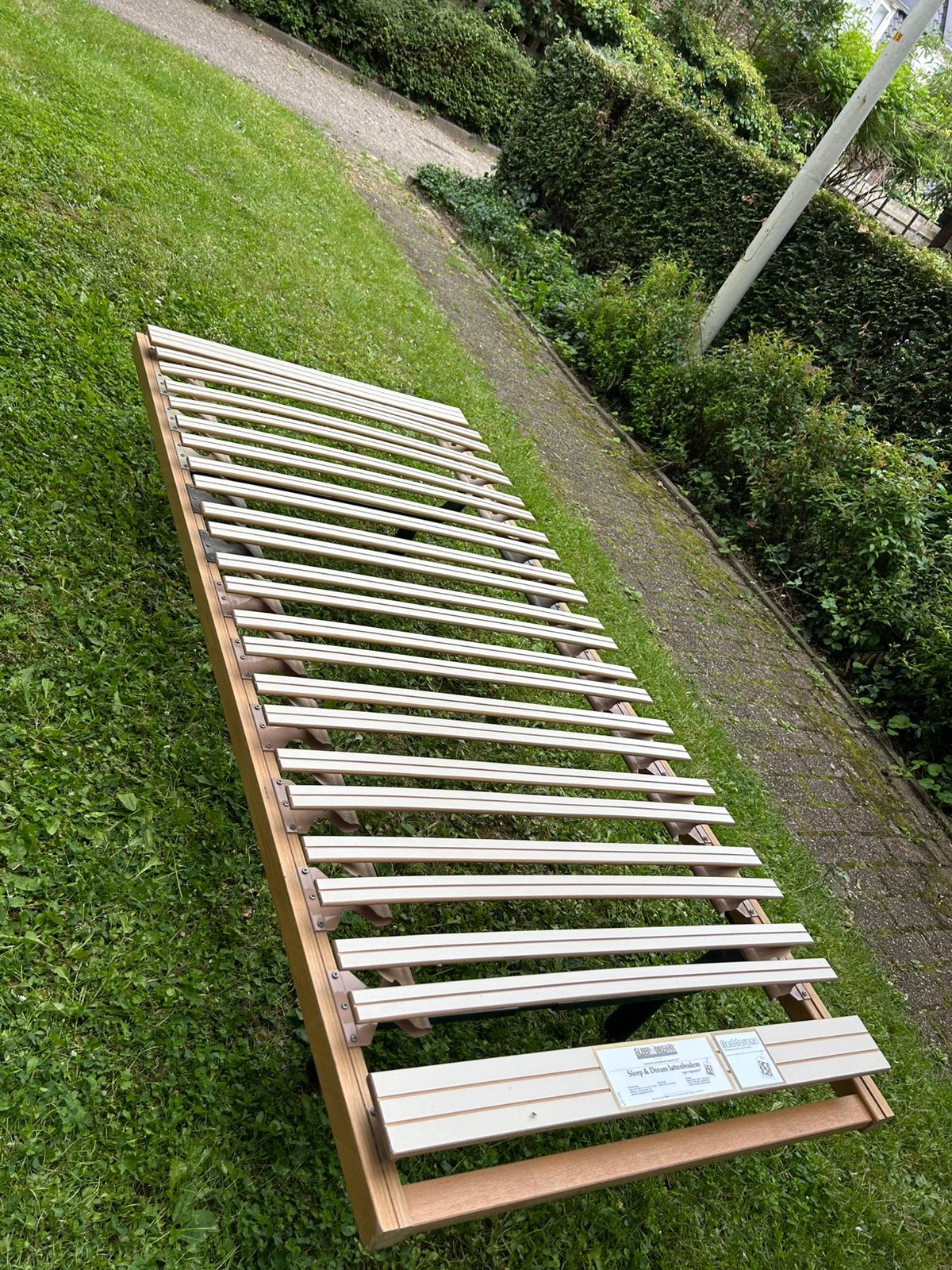 Bed 90 x 200 - Gratis afhalen, Huis en Inrichting, Slaapkamer | Matrassen en Bedbodems, Ophalen, Zo goed als nieuw, Eenpersoons