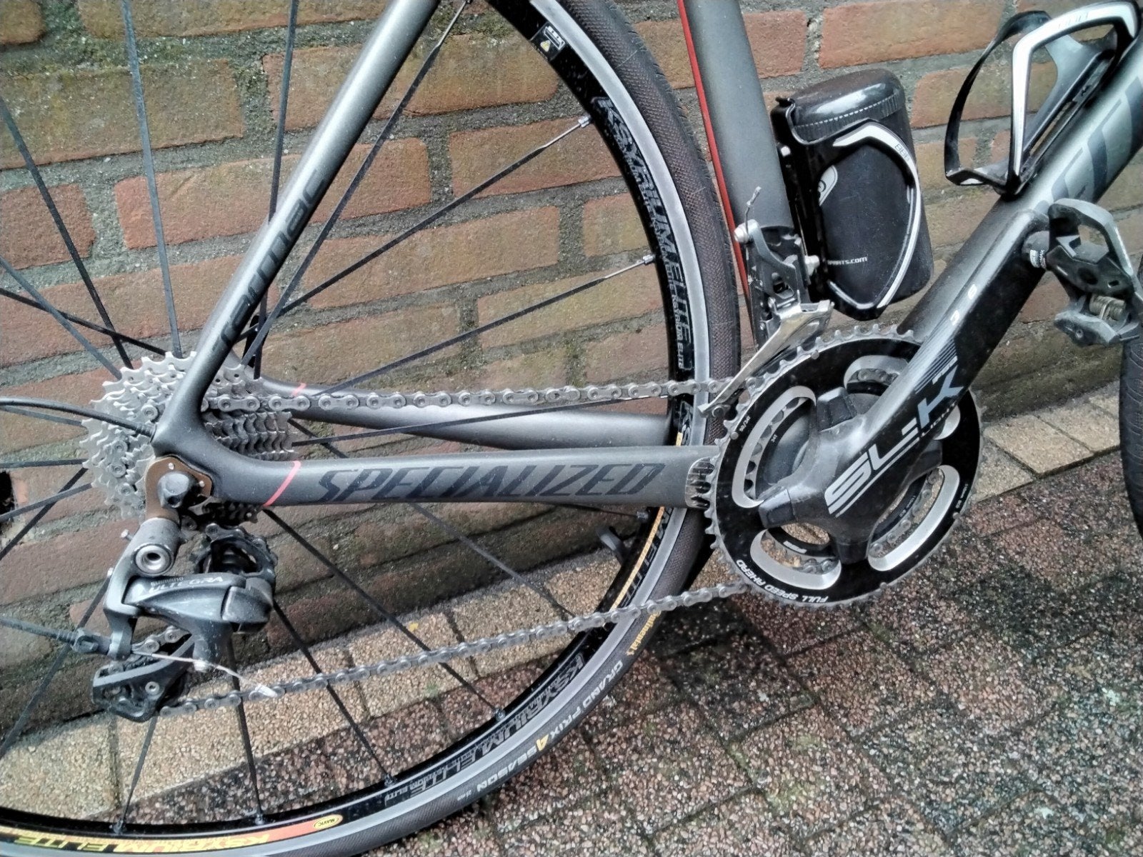 Race fiets Specialzed maat 54, Carbon, 10 tot 15 versnellingen, Zo goed als nieuw, 53 tot 57 cm