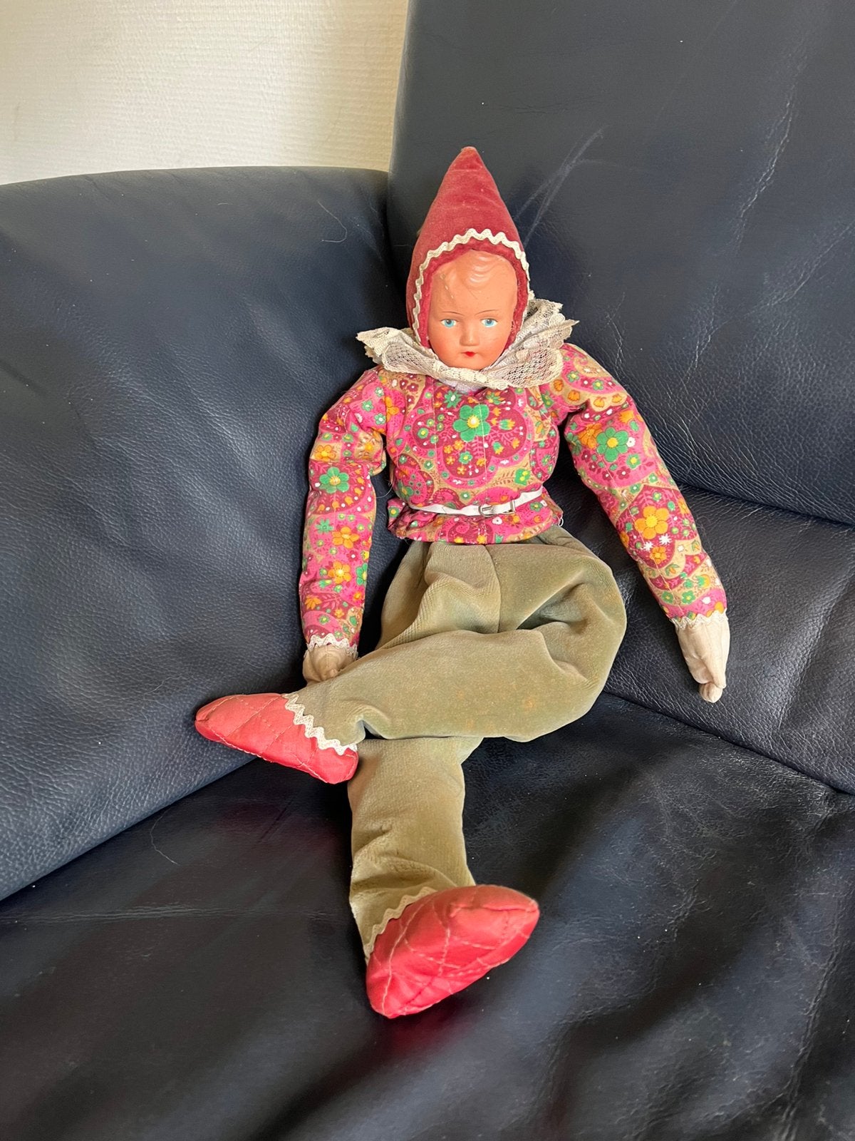 Harlekijn Pop, meisje, Ophalen of Verzenden, Zo goed als nieuw, Pop