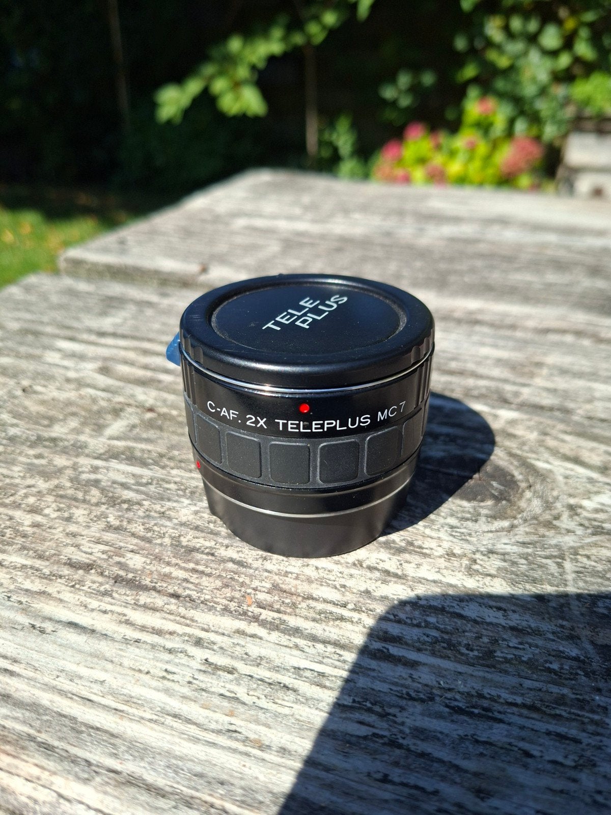 Teleplus C-AF 2x Teleplus MC7 Converter voor Canon, Overige merken, Gebruikt, Beschermhoes/tas, Ophalen of Verzenden