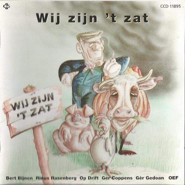 Wij Zijn 'T Zat CD / Rinus Rasenberg - BBB, Cd's en Dvd's, Verzenden, Zo goed als nieuw, Pop