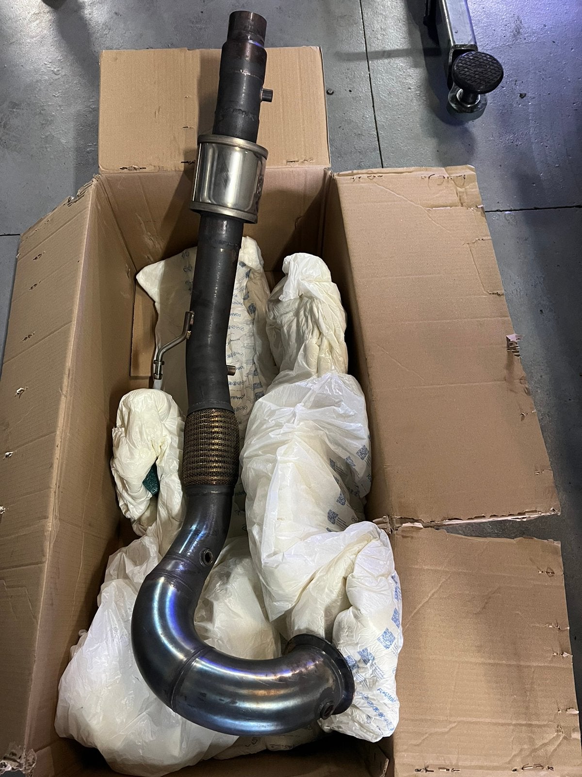 Custom Downpipe met Sportcat Golf 8 GTI Clubsport, Auto-onderdelen, Ophalen of Verzenden, Nieuw, Volkswagen
