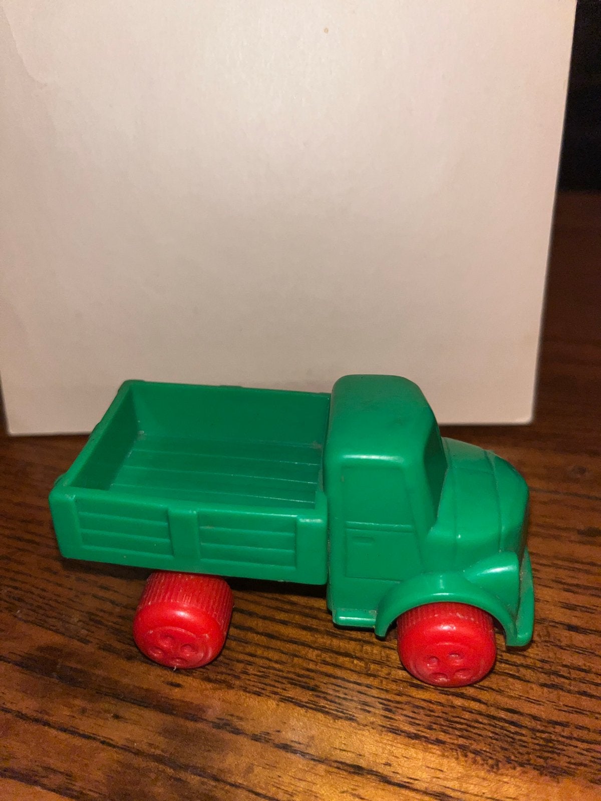 Vintage Viking Plast Sweden  Vrachtwagen met Rode Wielen, Ophalen of Verzenden, Gebruikt