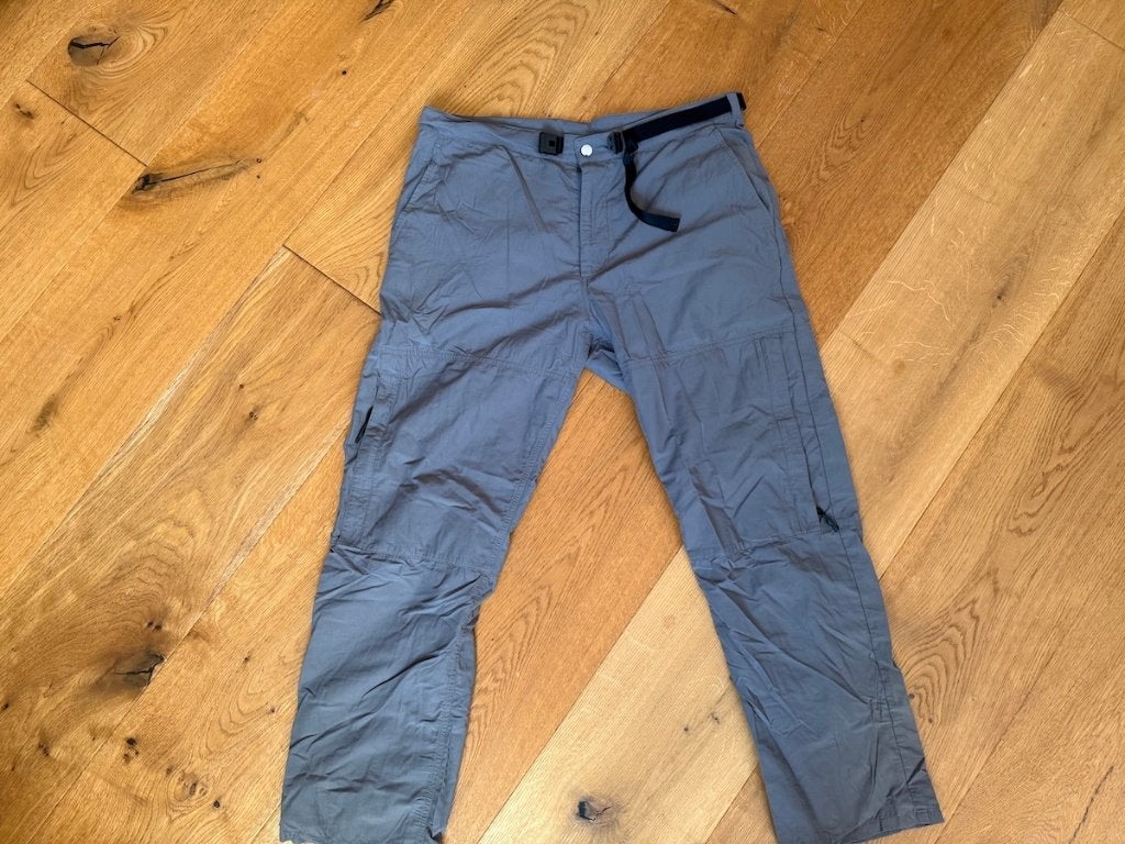 Descente Allterrain Ripstop Pants Grey L 34 broek techwear, Ophalen, Gedragen, Maat 52/54 (L), Grijs