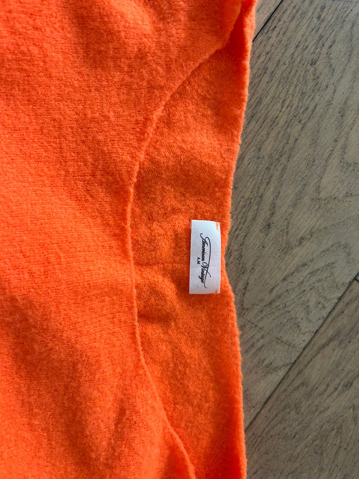 Trui American Vintage xs/s (valt ruim), Kleding | Dames, Ophalen of Verzenden, Zo goed als nieuw, Maat 36 (S), Oranje
