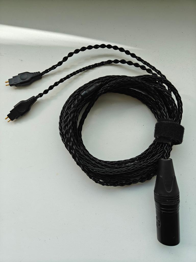 3 meters, XLR kabel voor Sennheiser HD6XX, HD 650, 600, 660, Ophalen of Verzenden, Nieuw, 2 tot 5 meter