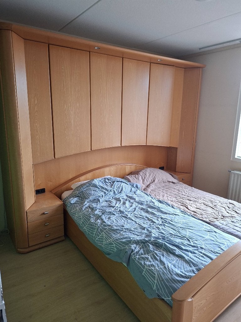 Bedmeubel, Huis en Inrichting, Slaapkamer | Complete slaapkamers, Ophalen, Gebruikt, Tweepersoons
